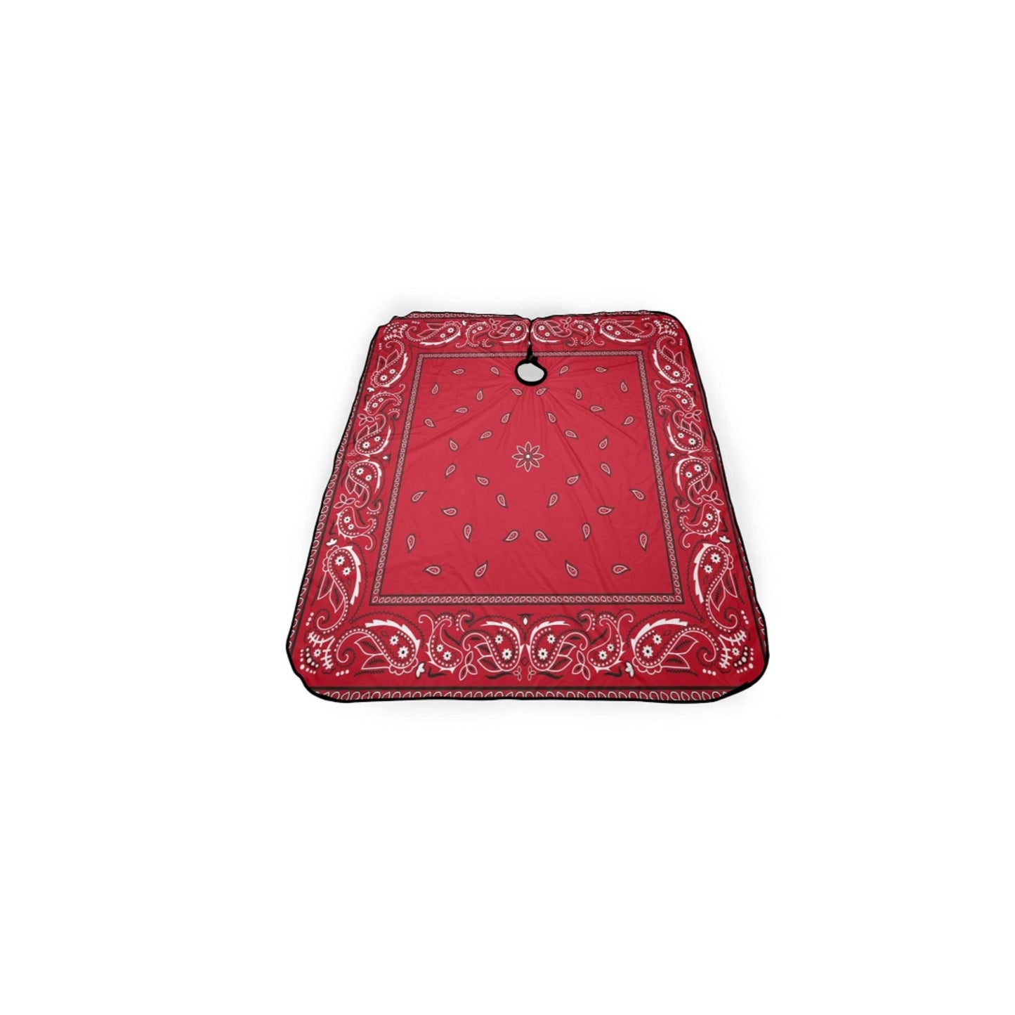 Red Bandana Cutting Cape
