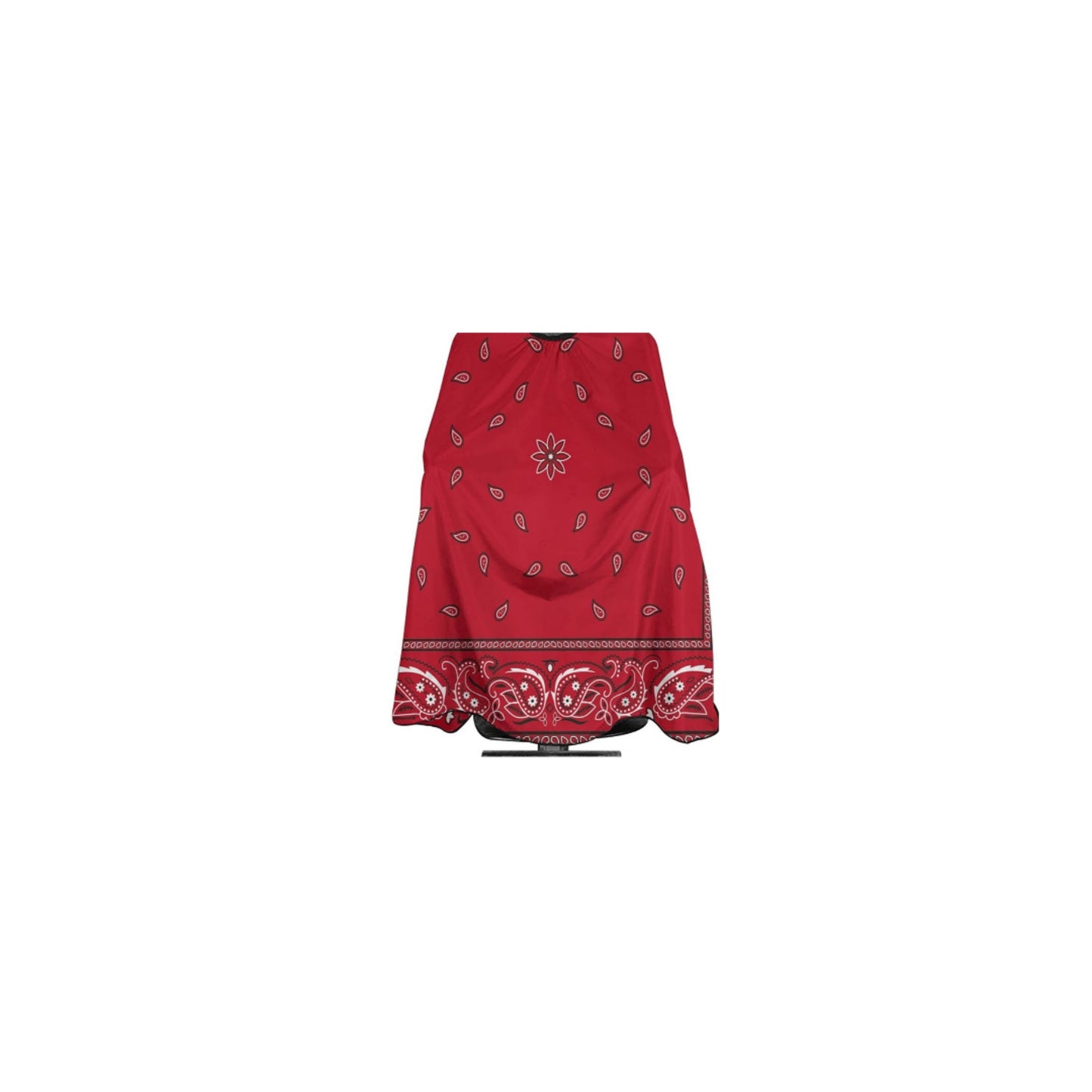 Red Bandana Cutting Cape