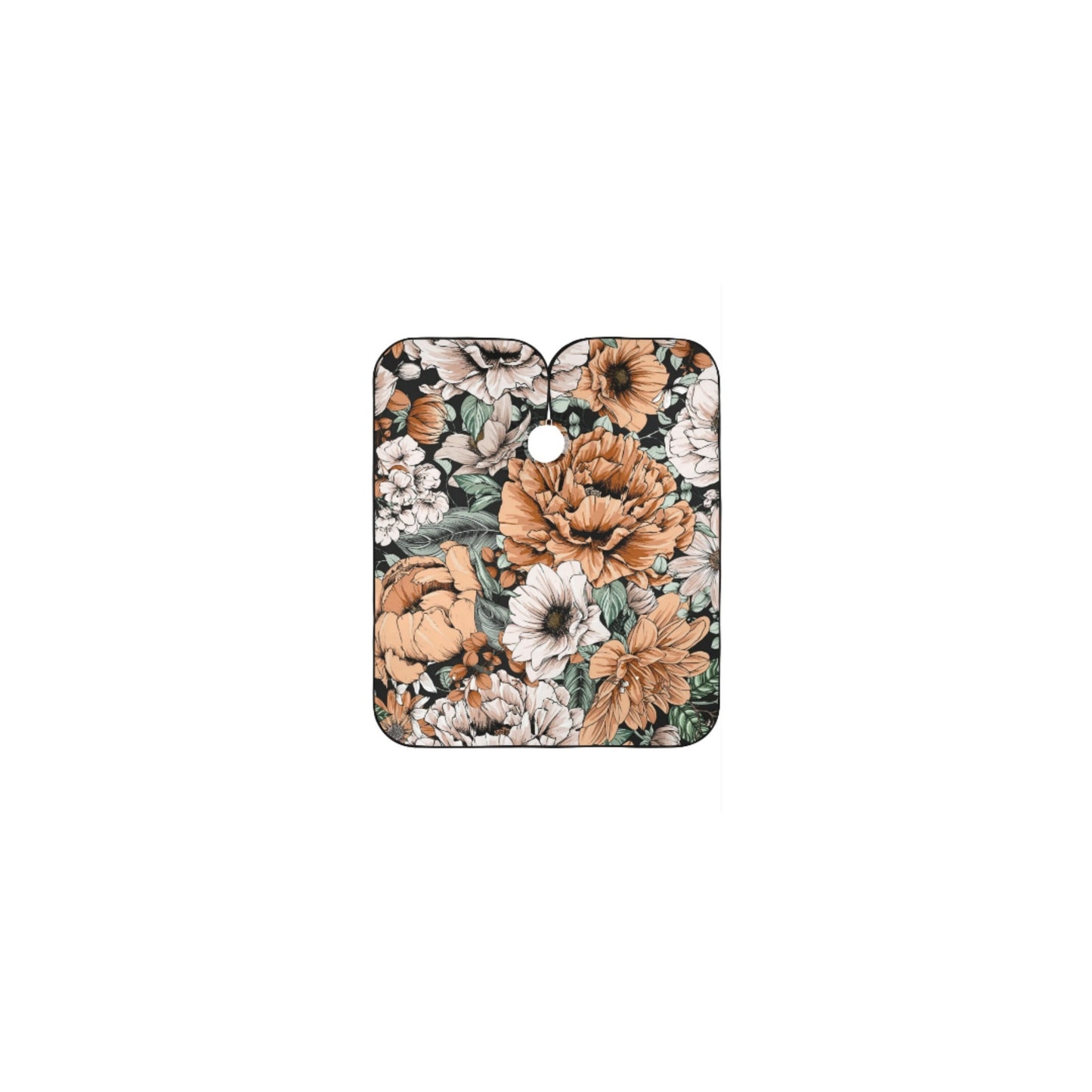 Flower Printed Barber Cape