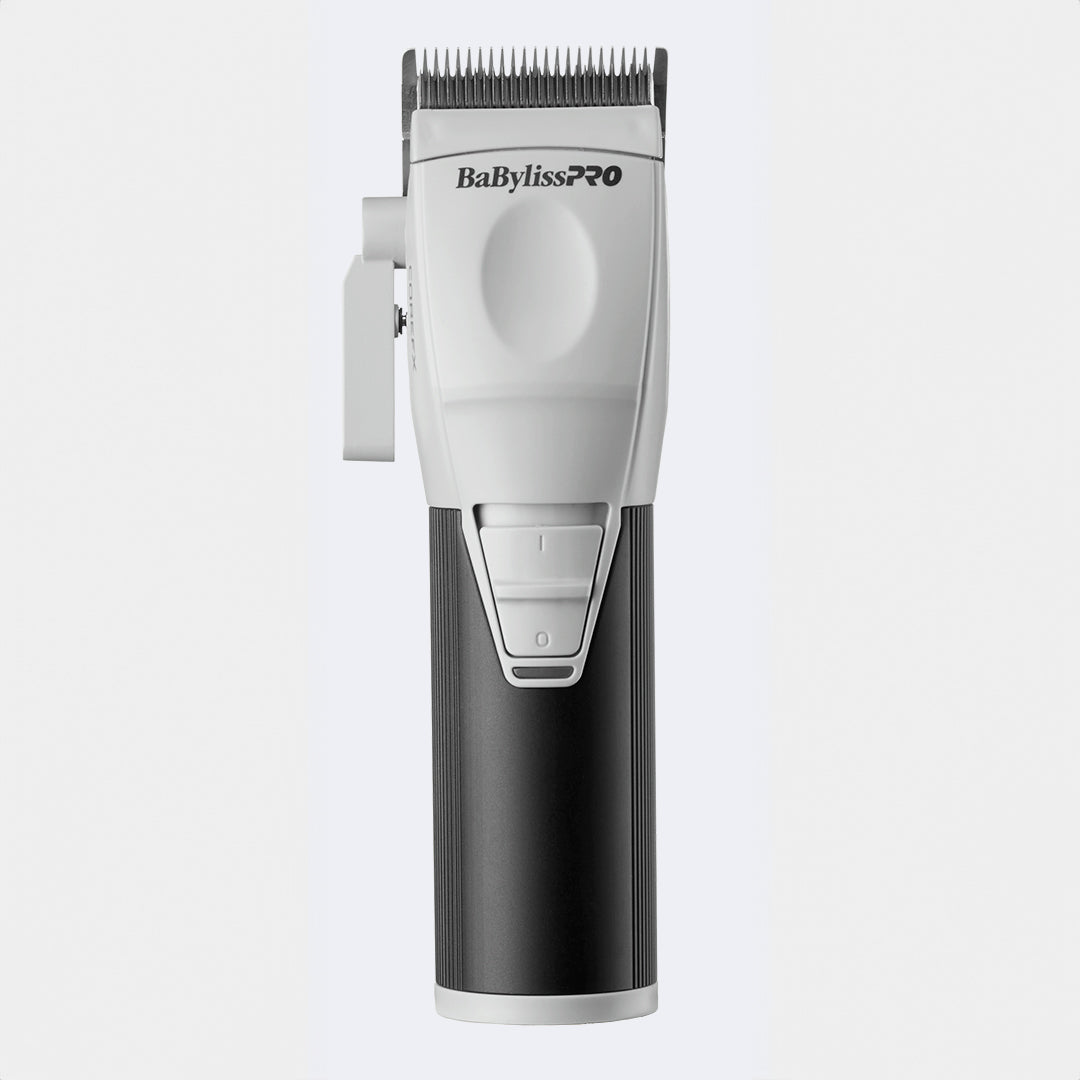 BaBylissPRO COREFX FX86 cordless clipper silver and black authentic manufacturer photo