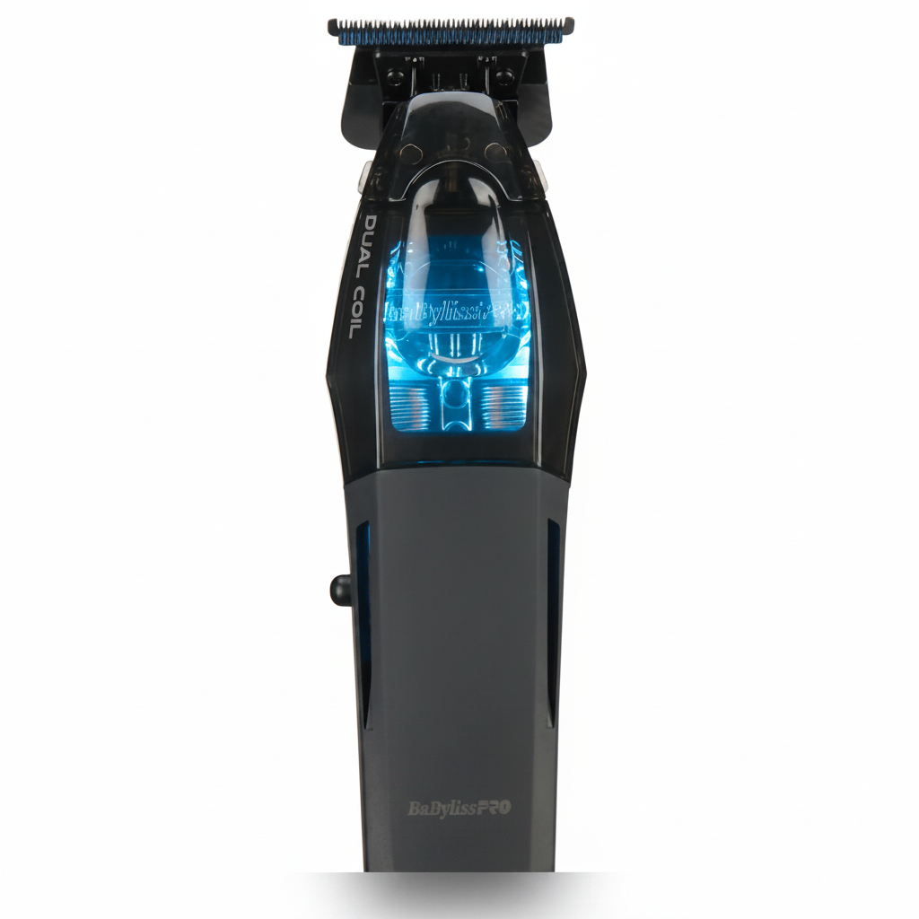 BaByliss Pro Dual Coil Motor Trimmer - Black with Blue LED