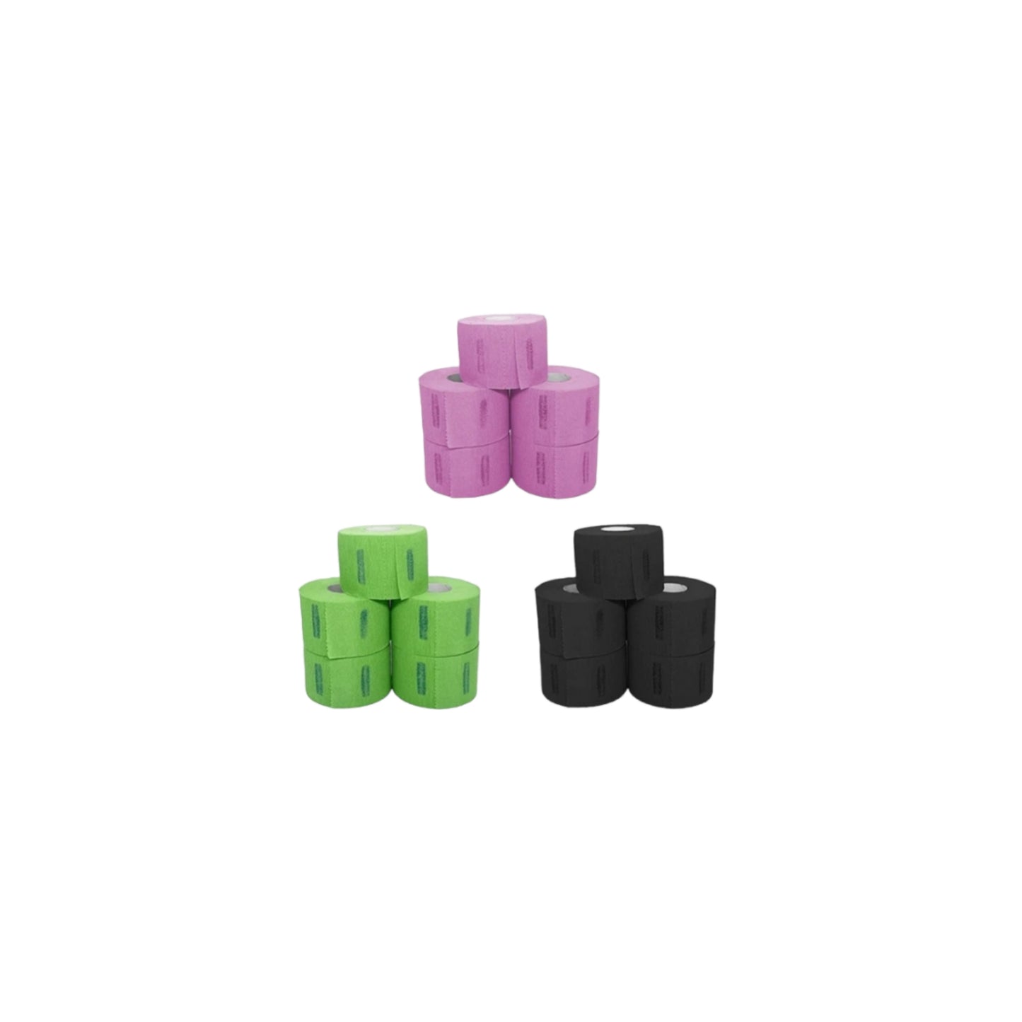 L3VEL3 Neck Strip Paper 5 Rolls Assorted Colors