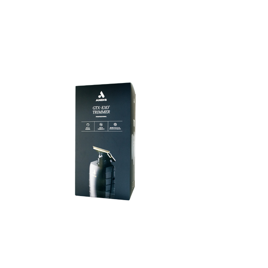 Authentic Andis GTX-EXO Cordless Trimmer item 74150 packaging