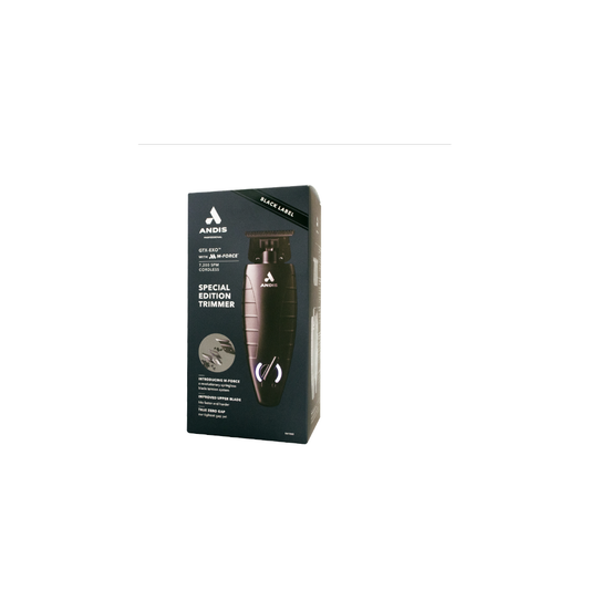 Authentic Andis GTX-EXO M-Force Black Label Special Edition item 561862 packaging