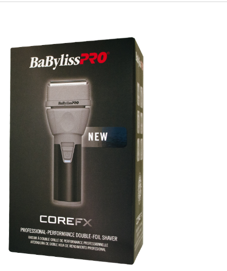 Original retail box of COREFX standard black FX75FS2 double-foil shaver