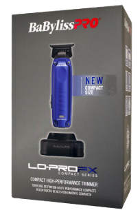 BaBylissPRO LO-PROFX Compact Blue Trimmer FX72 original branded package photo
