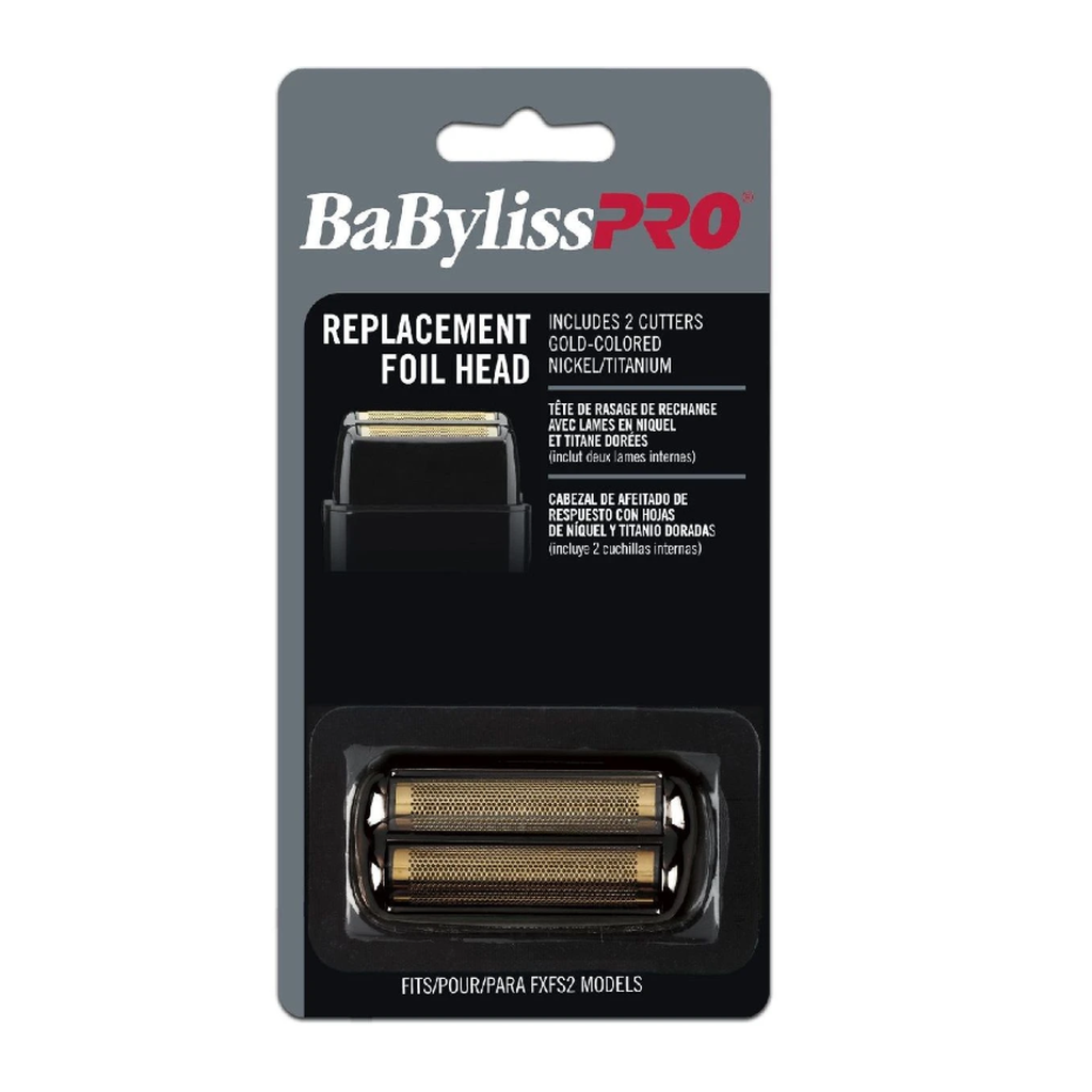 Babyliss Pro Replacement Foil Double Foil Head for Silver Shaver FXRF2S