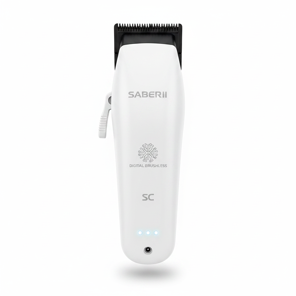 StyleCraft Saber II Cordless Clipper - White