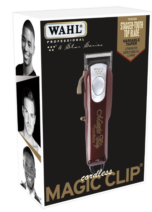 Wahl Cordless Magic Clip 8148 Burgundy